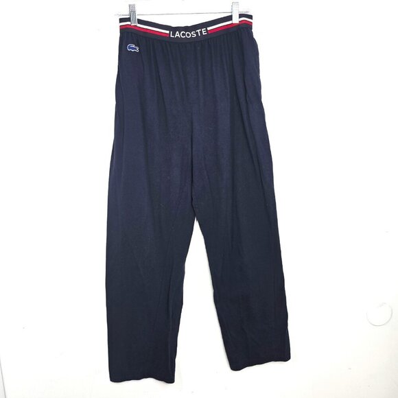 Lacoste Men's Multicolor Waist Navy Pajama Pants - Picture 5 of 10